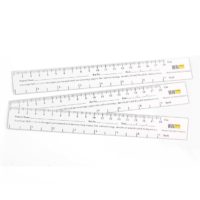 Wound measuring ruler